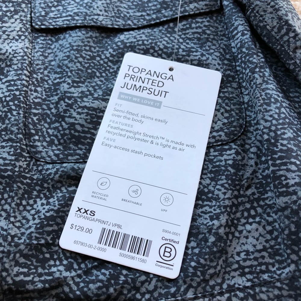 Topanga promted jumpsuit Athleta